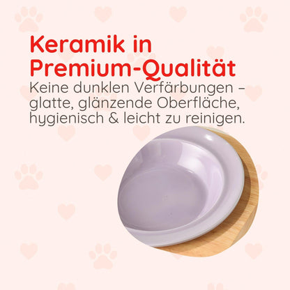 UFO Keramiknapf – Rutschfest für Katzen & kleine Hunde Happy Little Paws