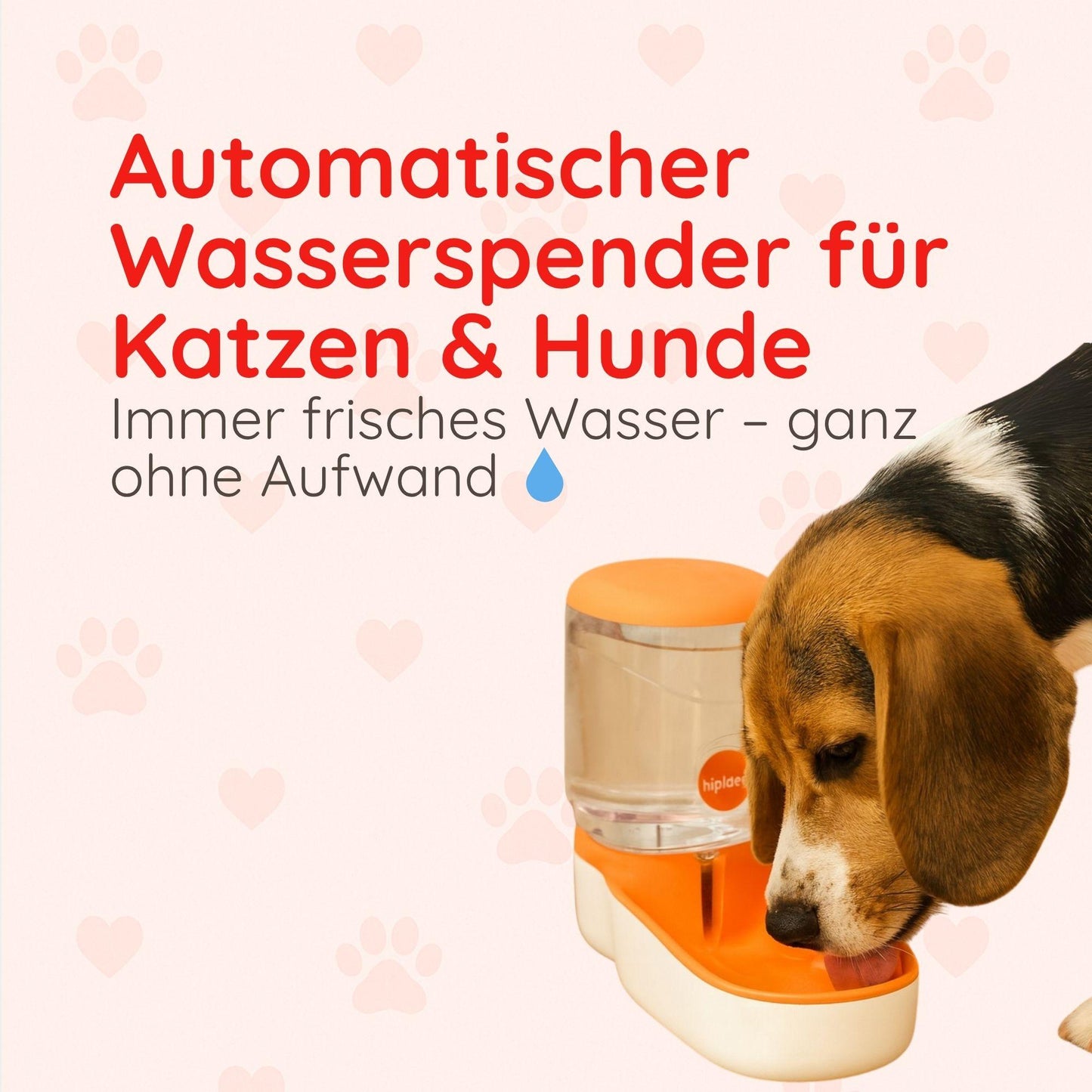 Wasserspender für Haustiere – Automatisch & BPA-frei Happy Little Paws