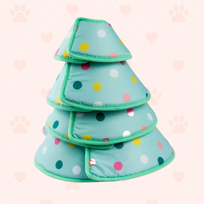 Weiche Haustier-Halskrause – Gepolstert, Wasserdicht & Bunt - Happylittlepaws