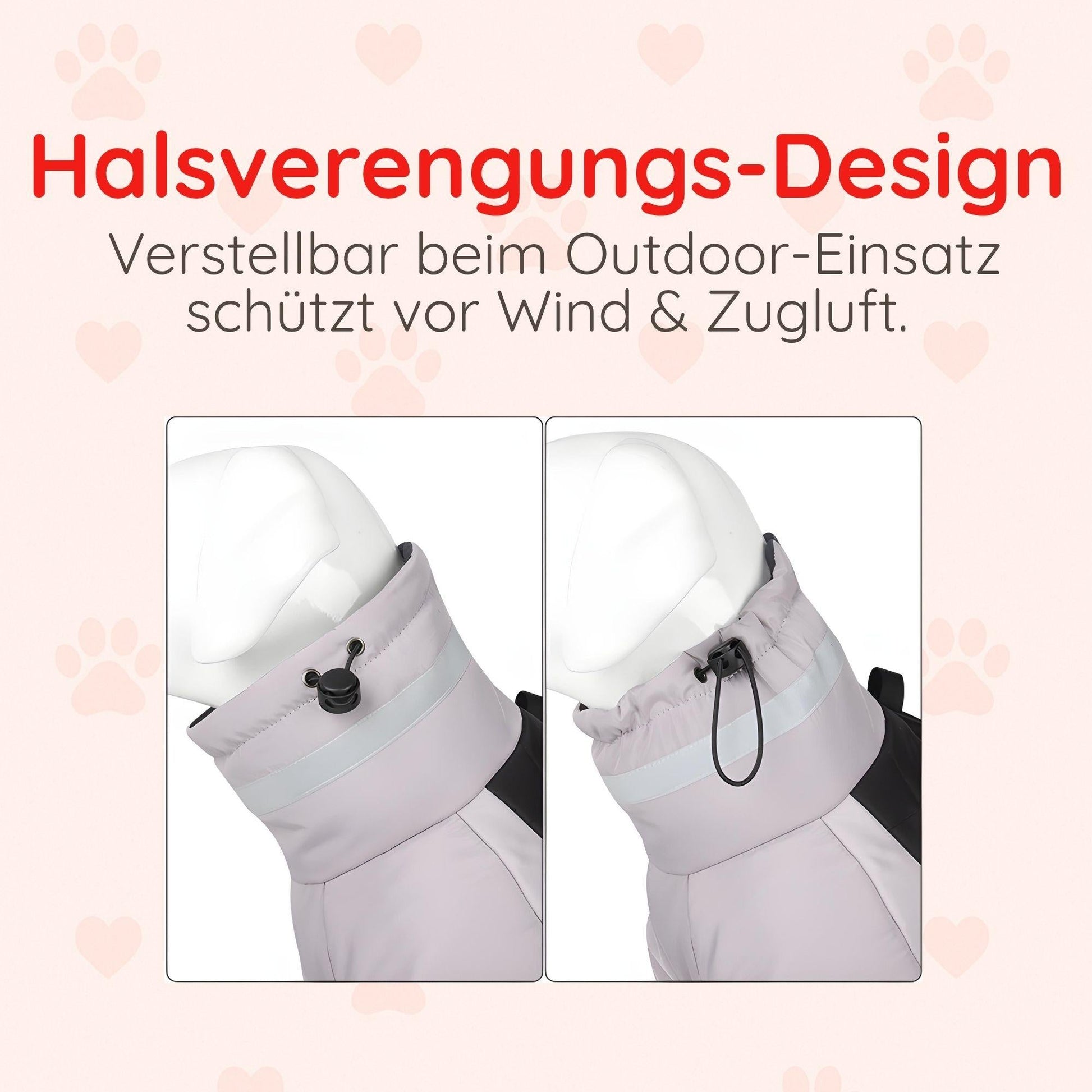Wintermantel für Hunde – Warm & wasserdicht Happy Little Paws