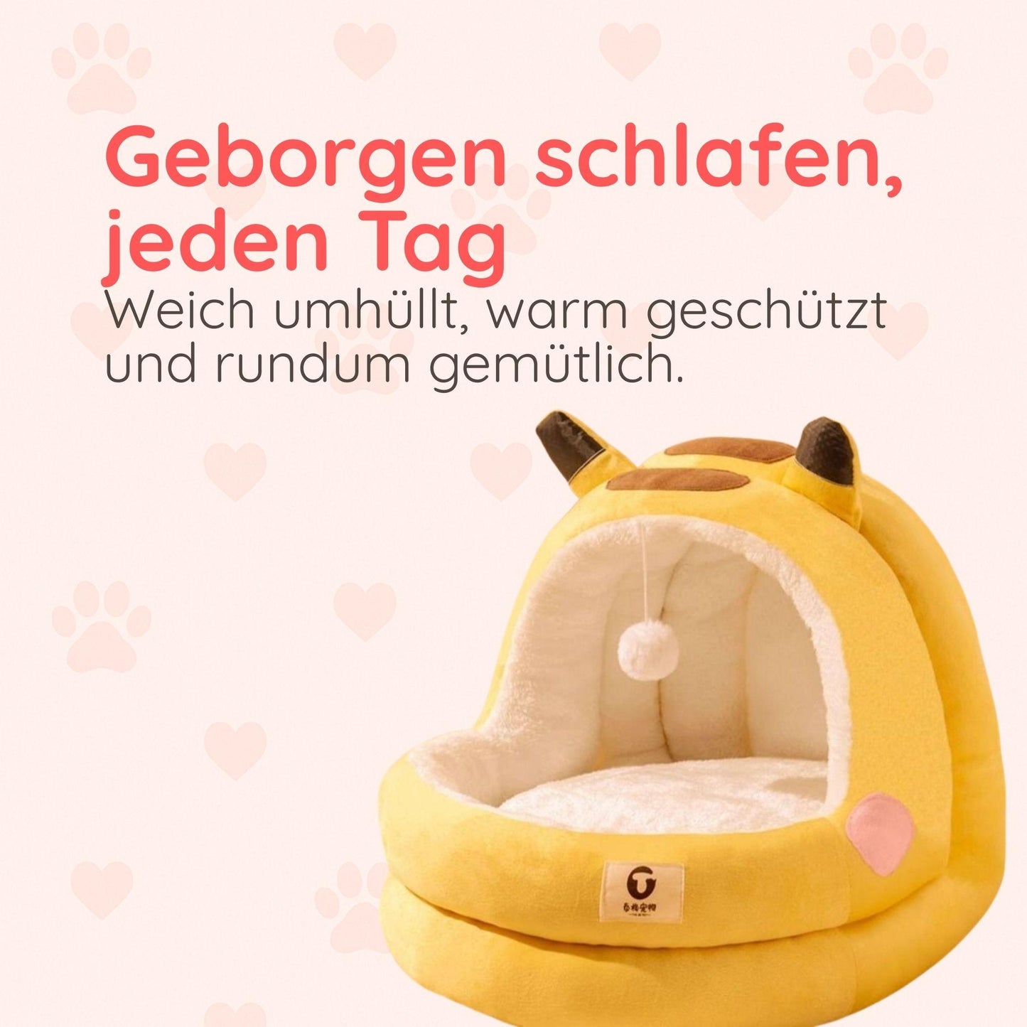 Wohlfühl-Nest für Katzen – Kuschelig & Sicher