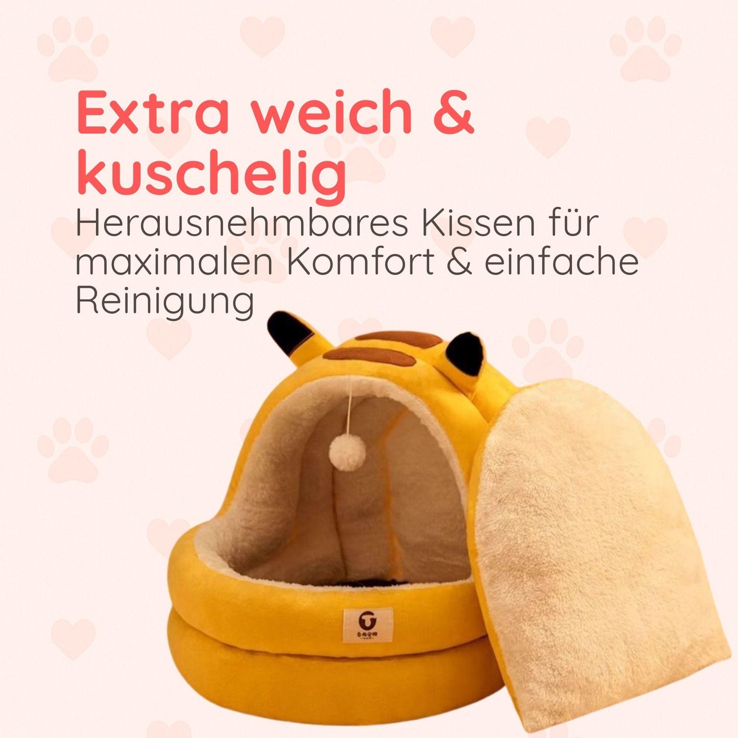 Wohlfühl-Nest für Katzen – Kuschelig & Sicher