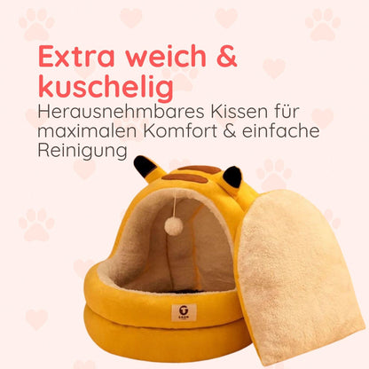 Wohlfühl-Nest für Katzen – Kuschelig & Sicher