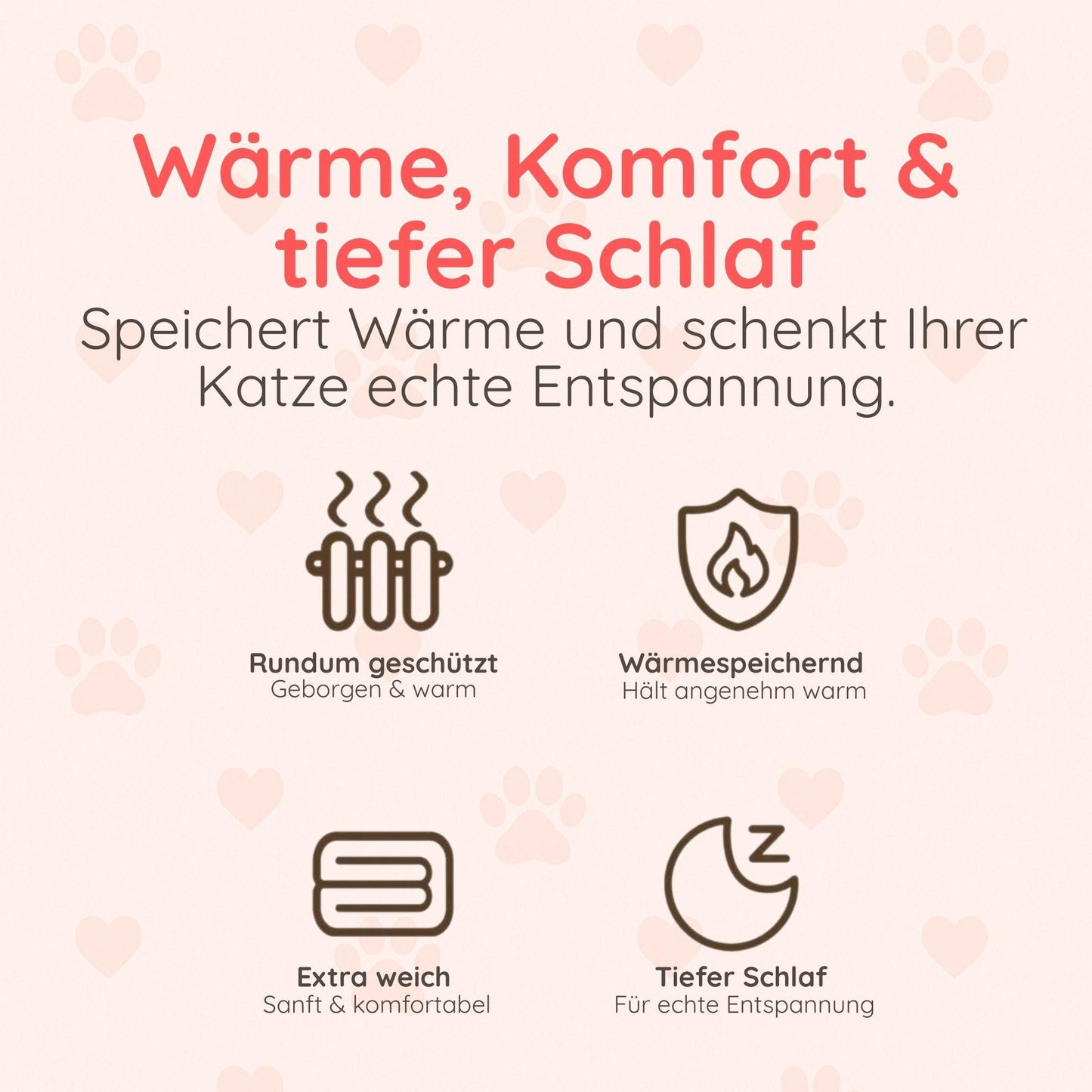Wohlfühl-Nest für Katzen – Kuschelig & Sicher
