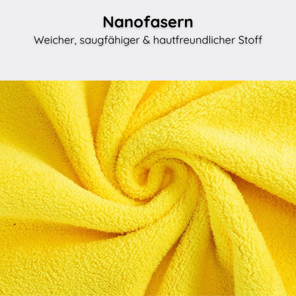 Zweiseitiges Mikrofaser-Handtuch – Saugstark & Weich Happylittlepaws